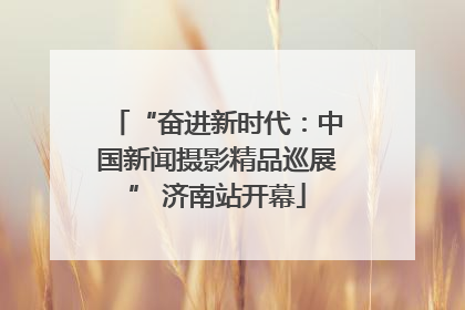 “奋进新时代：中国新闻摄影精品巡展” 济南站开幕