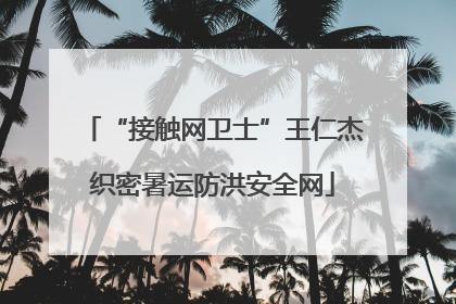 “接触网卫士”王仁杰织密暑运防洪安全网