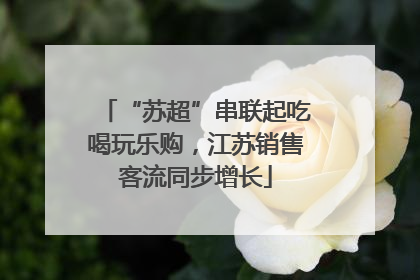 “苏超”串联起吃喝玩乐购，江苏销售客流同步增长