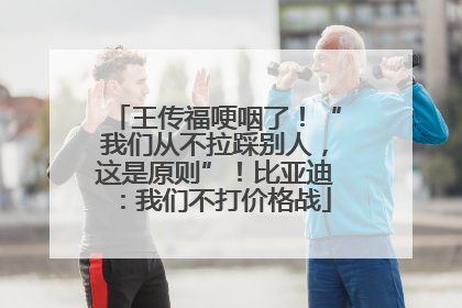 王传福哽咽了！“我们从不拉踩别人，这是原则”！比亚迪：我们不打价格战