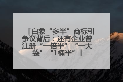 白象“多半”商标引争议背后：还有企业曾注册“一倍半”“一大袋”“1桶半”
