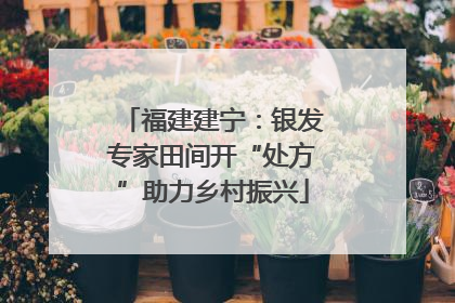 福建建宁：银发专家田间开“处方”助力乡村振兴