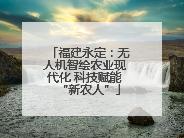 福建永定：无人机智绘农业现代化 科技赋能“新农人”