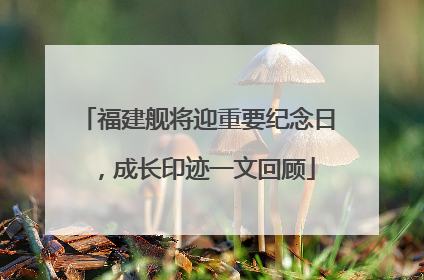 福建舰将迎重要纪念日，成长印迹一文回顾