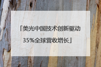 美光中国技术创新驱动35%全球营收增长