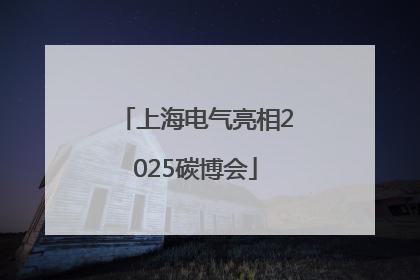 上海电气亮相2025碳博会