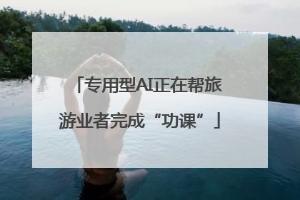 专用型AI正在帮旅游业者完成“功课”