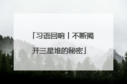 习语回响丨不断揭开三星堆的秘密