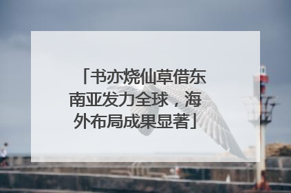 书亦烧仙草借东南亚发力全球，海外布局成果显著