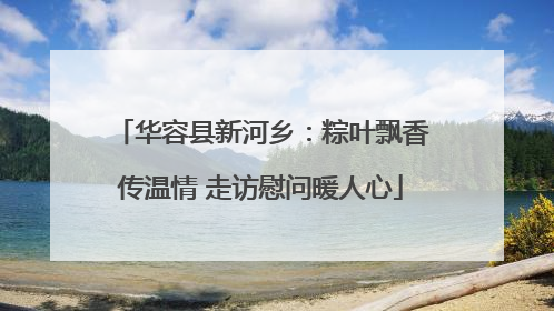 华容县新河乡：粽叶飘香传温情 走访慰问暖人心