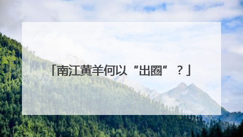南江黄羊何以“出圈”？