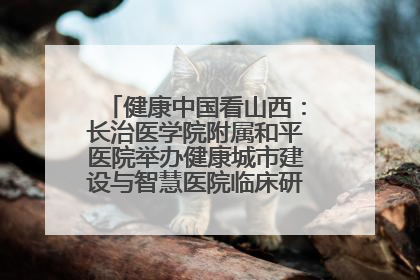 健康中国看山西：长治医学院附属和平医院举办健康城市建设与智慧医院临床研究能力提升交流会