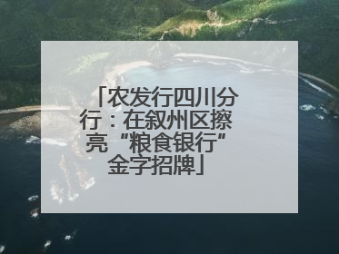 农发行四川分行：在叙州区擦亮“粮食银行”金字招牌