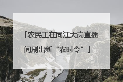 农民工在同江大岗直播间刷出新“农时令”