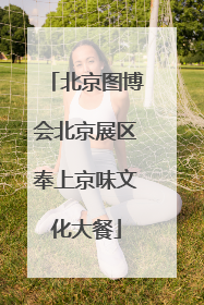 北京图博会北京展区奉上京味文化大餐