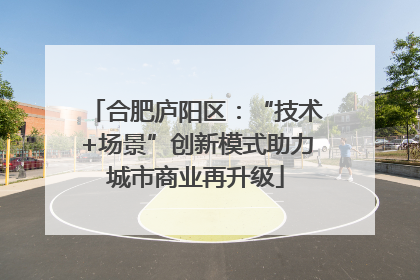 合肥庐阳区：“技术+场景”创新模式助力城市商业再升级
