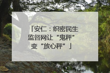 安仁：织密民生监督网让“鬼秤”变“放心秤”