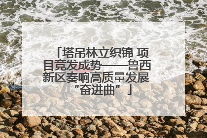 塔吊林立织锦 项目竞发成势——鲁西新区奏响高质量发展“奋进曲”