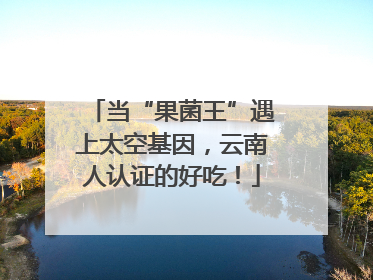 当“果菌王”遇上太空基因，云南人认证的好吃！