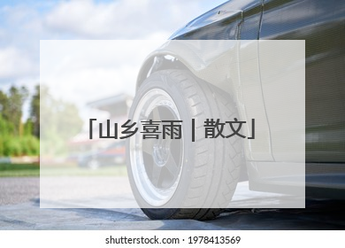 山乡喜雨｜散文
