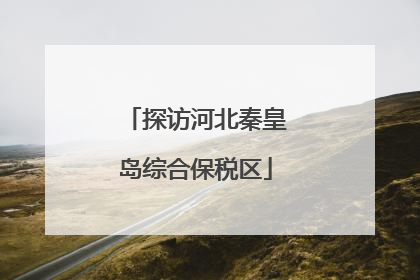 探访河北秦皇岛综合保税区