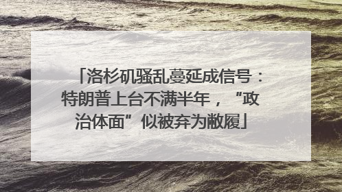 洛杉矶骚乱蔓延成信号：特朗普上台不满半年，“政治体面”似被弃为敝履