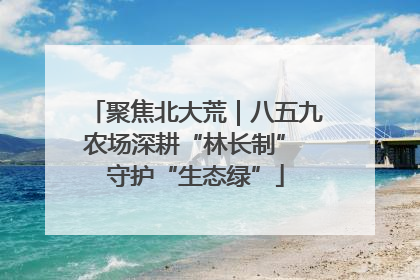 聚焦北大荒｜八五九农场深耕“林长制” 守护“生态绿”