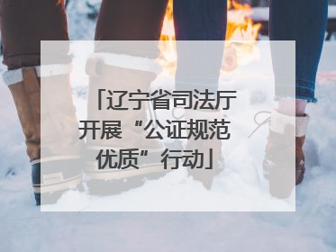 辽宁省司法厅开展“公证规范优质”行动