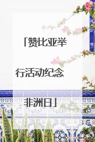 赞比亚举行活动纪念非洲日