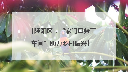 隆阳区：“家门口务工车间”助力乡村振兴