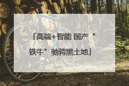 高端+智能 国产“铁牛”驰骋黑土地