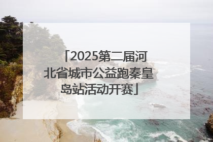 2025第二届河北省城市公益跑秦皇岛站活动开赛