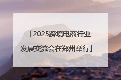2025跨境电商行业发展交流会在郑州举行